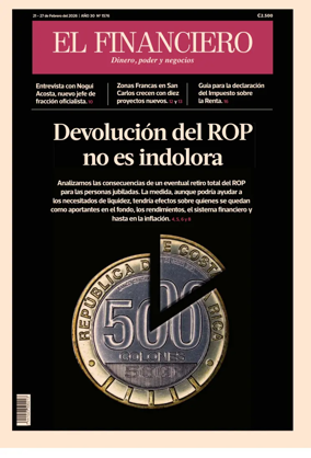 Cover of El Financiero (Costa Rica)