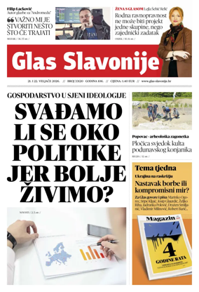 Cover of Glas Slavonije
