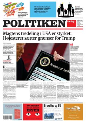 Cover of Politiken