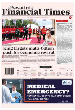Cover of Eswatini Financial Times
