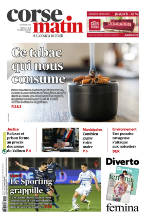 Cover of Corse Matin