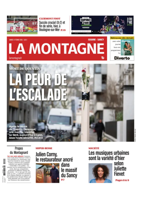 Cover of La Montagne (Issoire-Sancy)