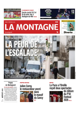 Cover of La Montagne (Riom)