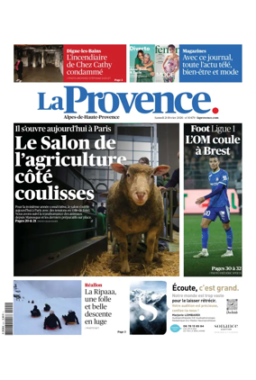 Cover of La Provence Alpes-de-Haute-Provence