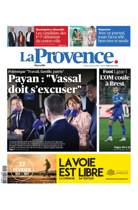 Cover of La Provence Marseille