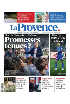Cover of La Provence Salon-de-Provence / Pays salonais