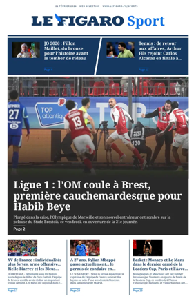 Cover of Le Figaro Sport
