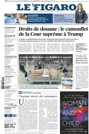 Cover of Le Figaro