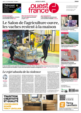 Cover of Ouest France (Dinan)