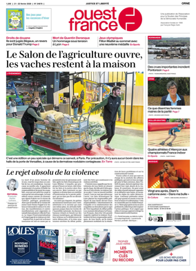 Cover of Ouest France (Orne)