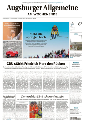 Cover of Augsburger Allgemeine (Ausgabe Stadt)