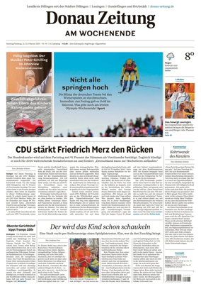 Cover of Donau Zeitung