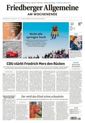 Cover of Friedberger Allgemeine