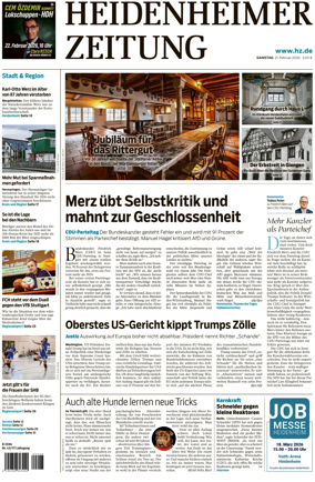 Cover of Heidenheimer Zeitung