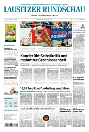 Cover of Lausitzer Rundschau