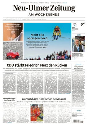 Cover of Neu-Ulmer Zeitung