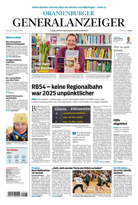 Cover of Oranienburger Generalanzeiger