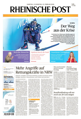 Cover of Rheinische Post – Dusseldorf Stadt