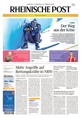 Cover of Rheinische Post Viersen