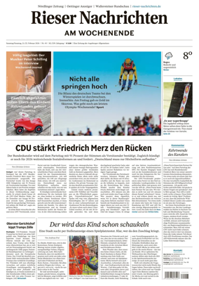 Cover of Rieser Nachrichten