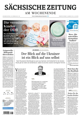 Cover of Sachsische Zeitung (Gorlitz & Niesky)