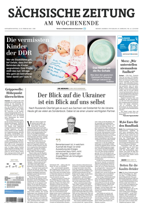Cover of Sachsische Zeitung (Meissen Radebeul und das Elbland)