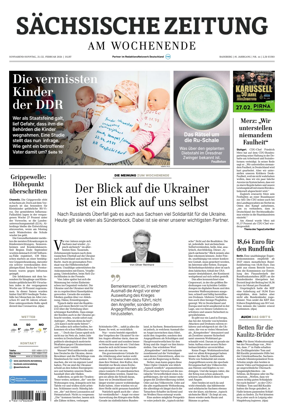 Cover of Sachsische Zeitung (Rodertal)