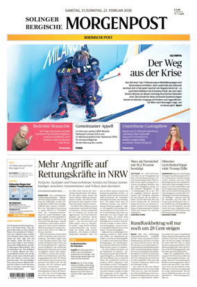 Cover of Solinger Bergische Morgenpost/Remscheid