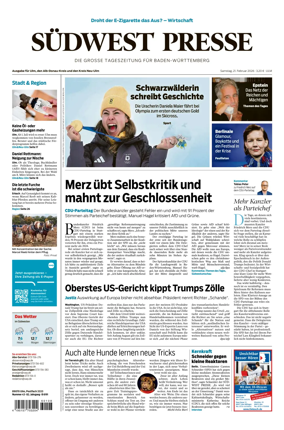 Cover of Sudwest Presse