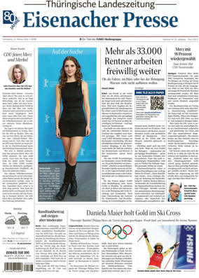 Cover of Thuringische Landeszeitung (Eisenach)