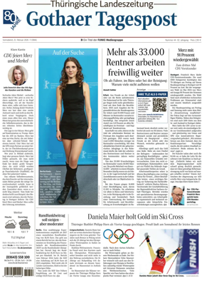 Cover of Thuringische Landeszeitung (Gotha)