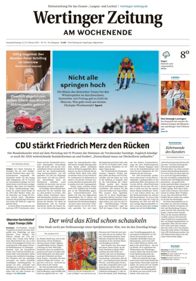 Cover of Wertinger Zeitung