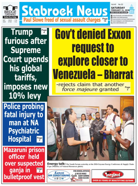 Cover of Stabroek News