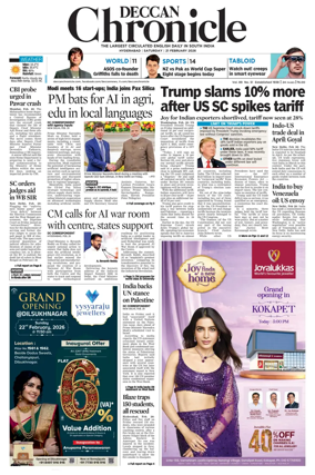 Cover of Deccan Chronicle