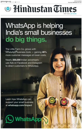 Cover of Hindustan Times (Delhi)