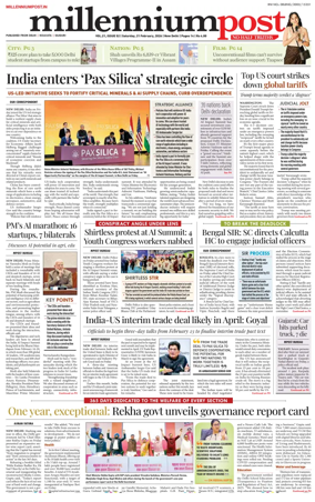 Cover of Millennium Post