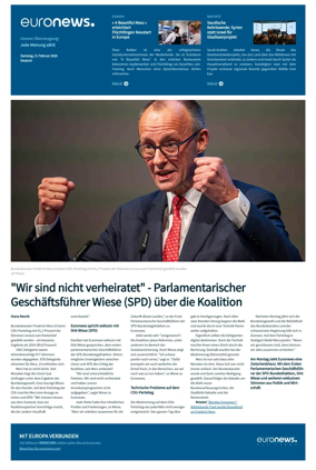 Cover of Euronews (German Edition)