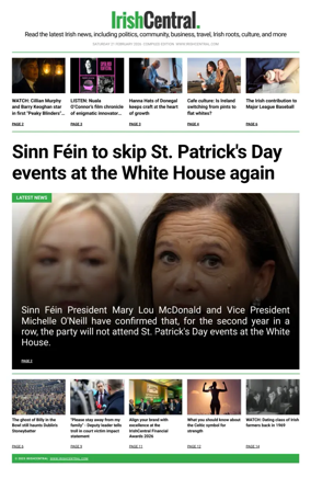 Cover of Irish Central