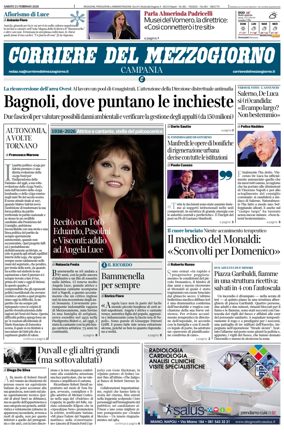Cover of Corriere del Mezzogiorno (Campania)