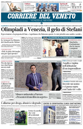 Cover of Corriere del Veneto (Venezia e Mestre)