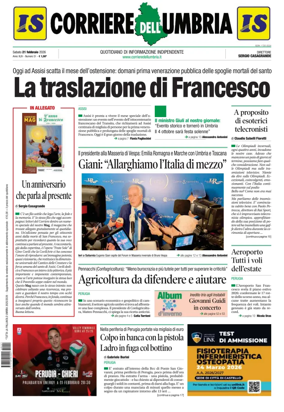 Cover of Corriere dell Umbria