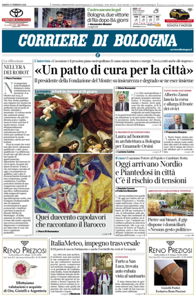 Cover of Corriere di Bologna
