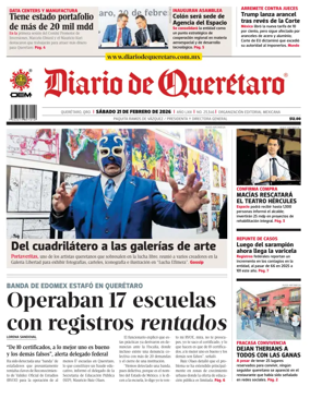 Cover of Diario de Queretaro