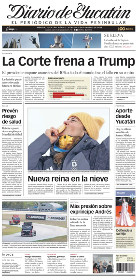 Cover of Diario de Yucatan