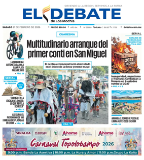 Cover of El Debate de Los Mochis