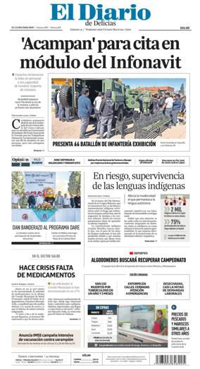 Cover of El Diario de Delicias