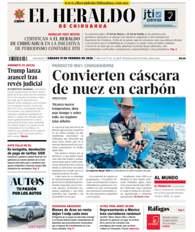 Cover of El Heraldo de Chihuahua