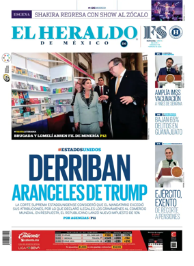 Cover of El Heraldo de Mexico