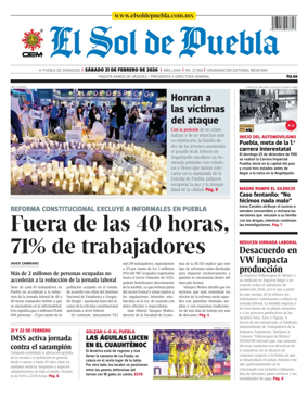 Cover of El Sol de Puebla