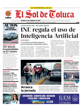 Cover of El Sol de Toluca